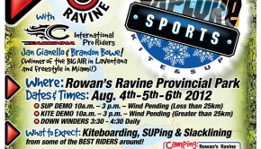 Brandon Bowe Clinic at Rowan's Rivine in Saskatchewan Parks Canada