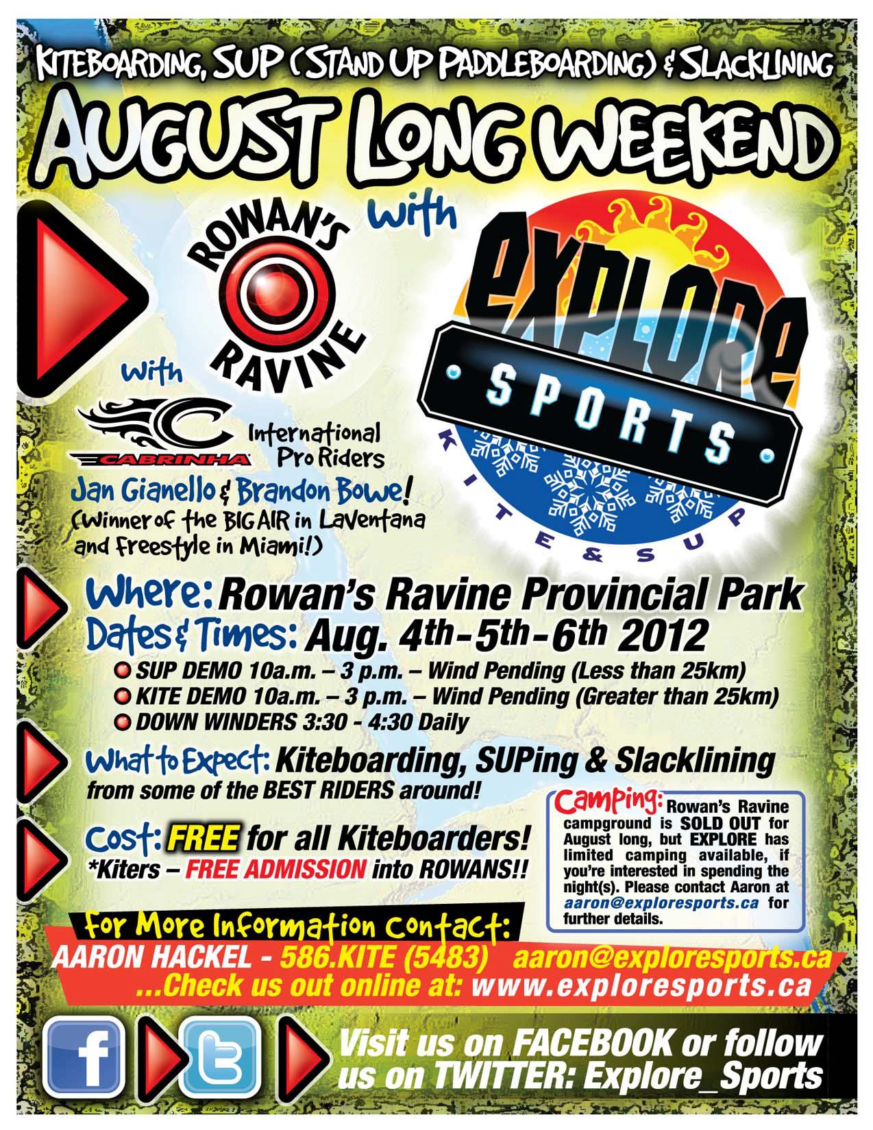Brandon Bowe Clinic at Rowan's Rivine in Saskatchewan Parks Canada